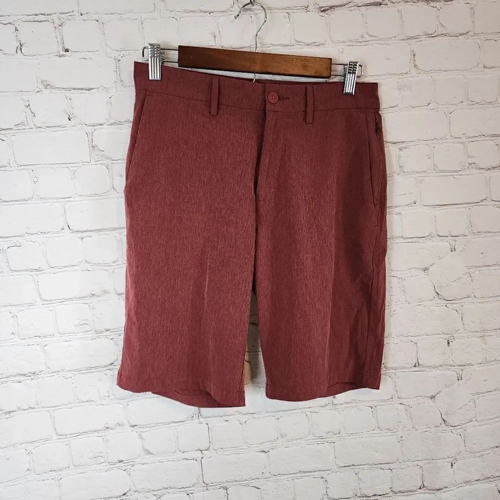 Men's Old Navy "Active" flat front shorts, size Small